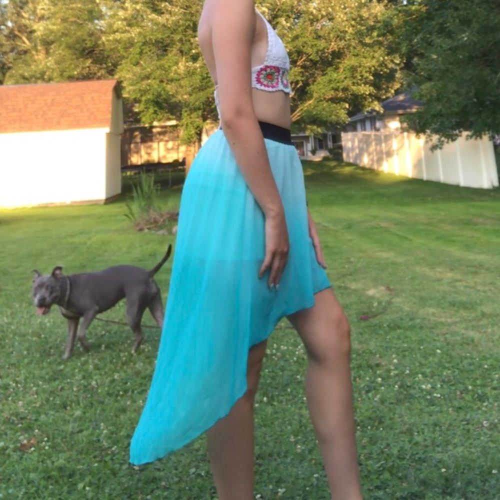 high low skirt
